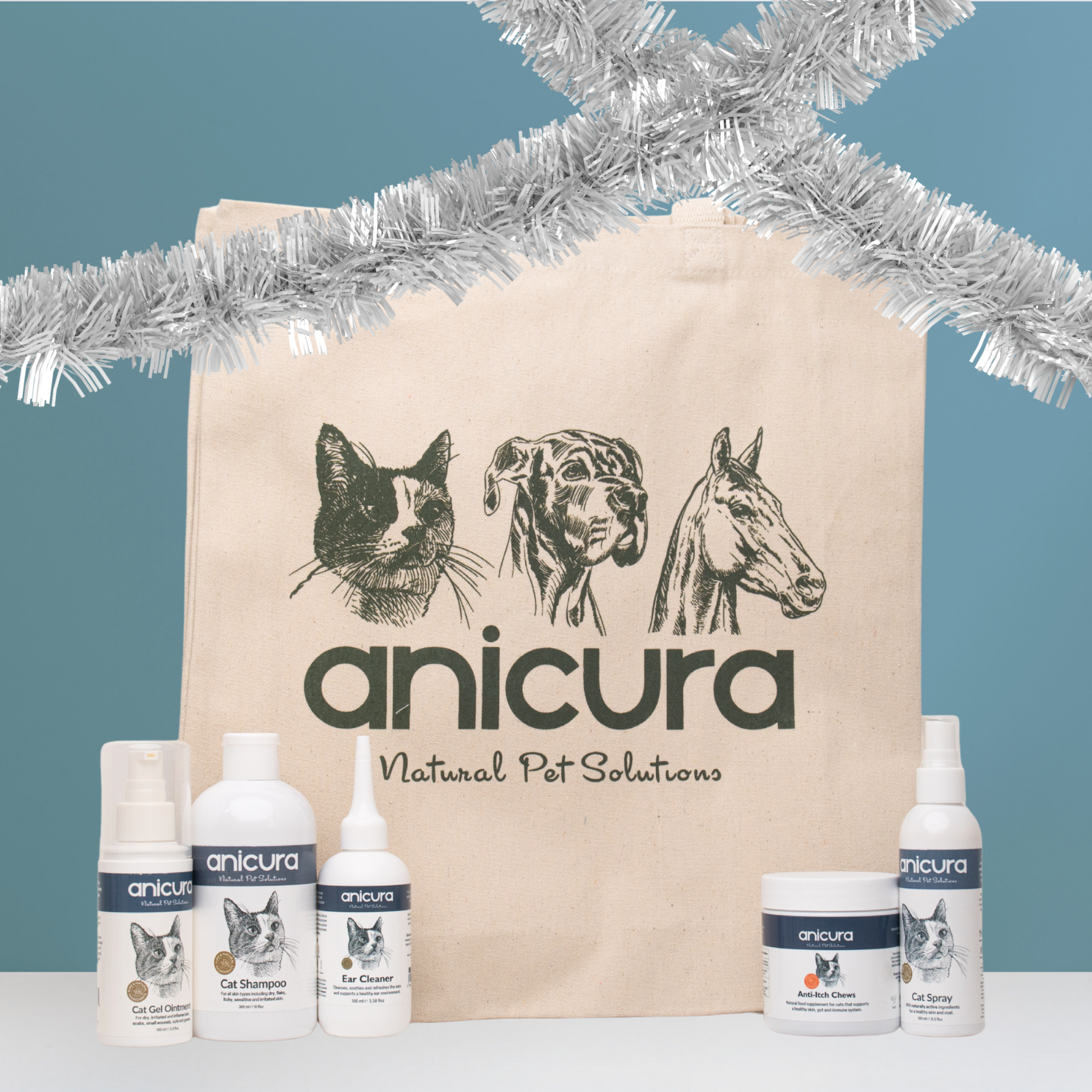 The Cat Stocking - FREE Anti-Itch Chews & Tote Bag!