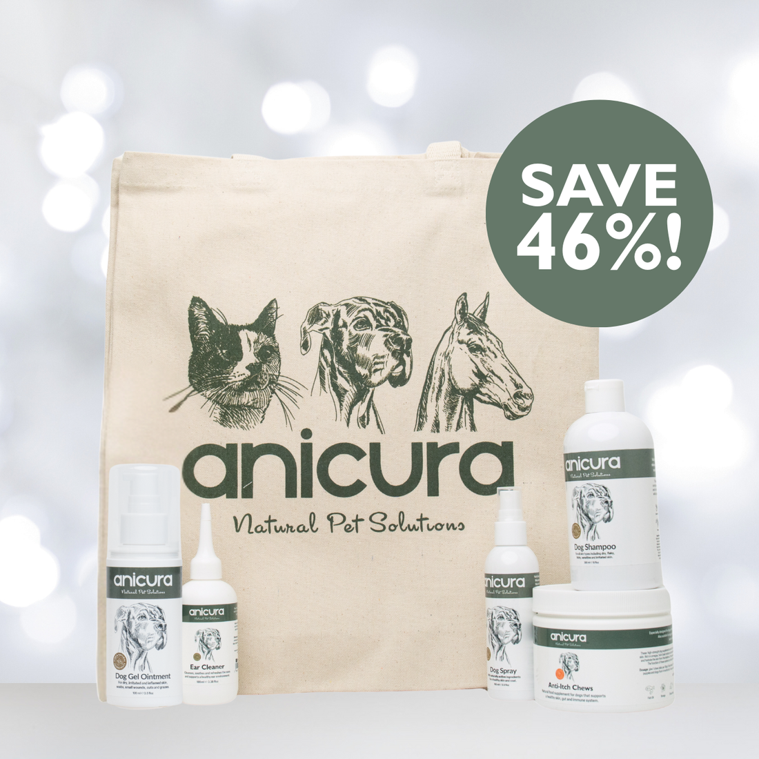 The Dog Stocking - FREE Anti-Itch Chews & Tote Bag!