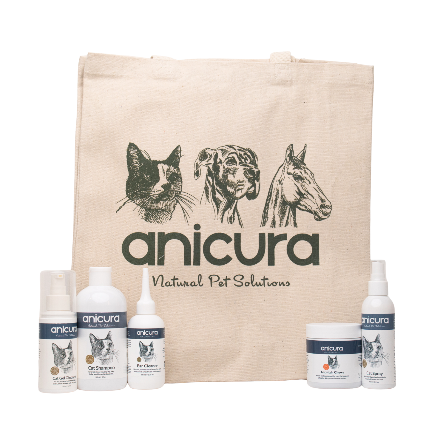 The Cat Stocking - FREE Anti-Itch Chews &amp; Tote Bag!