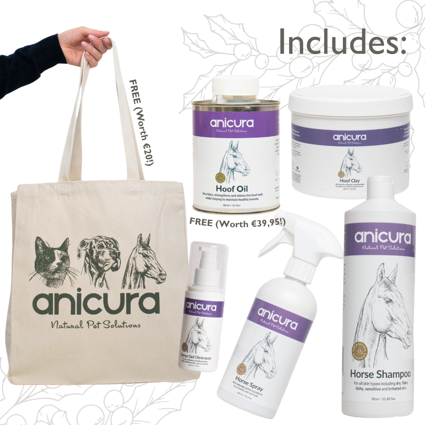 The Horse Stocking - FREE Hoof Oil &amp; Tote Bag!
